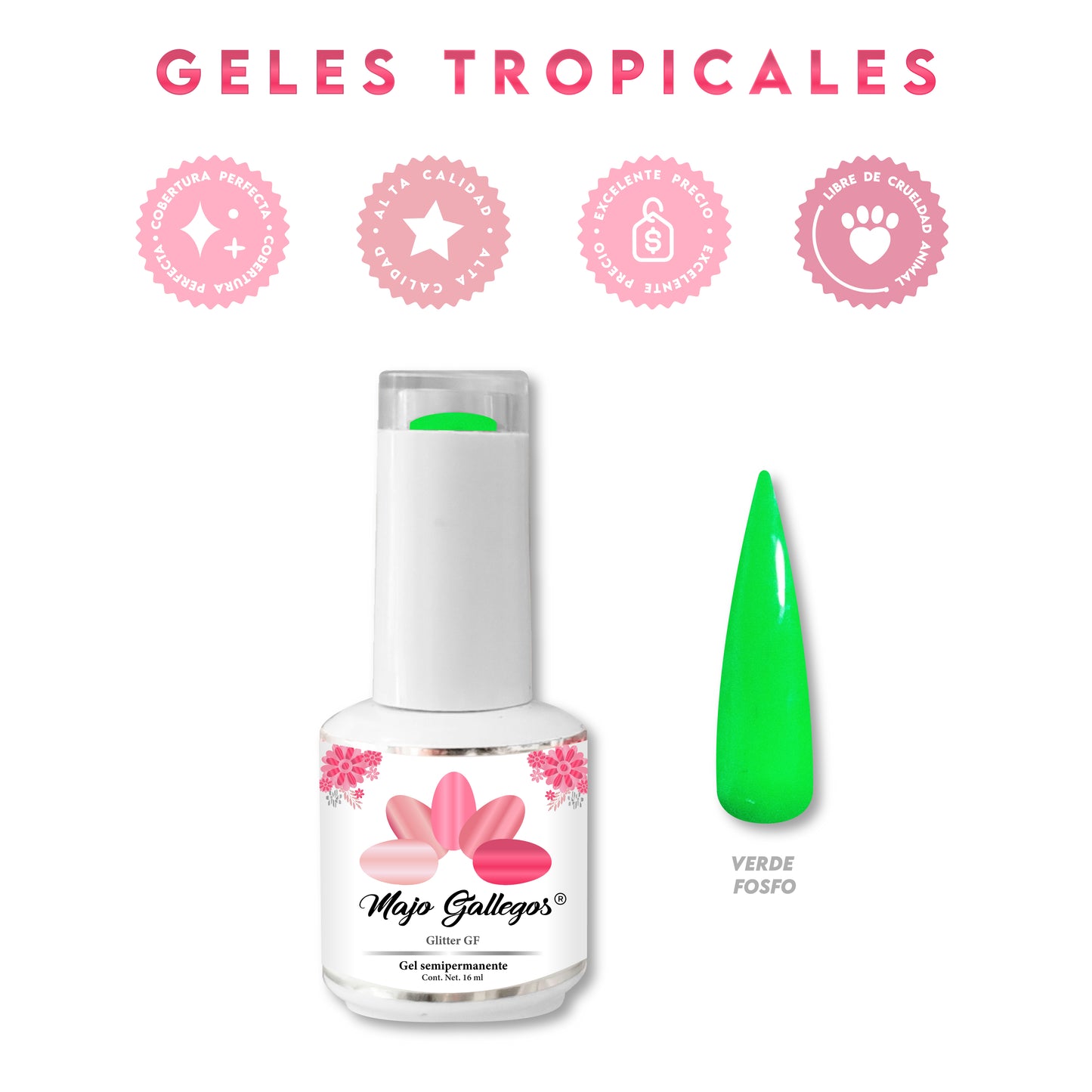 GEL TRÓPICAL VERDE FOSFO