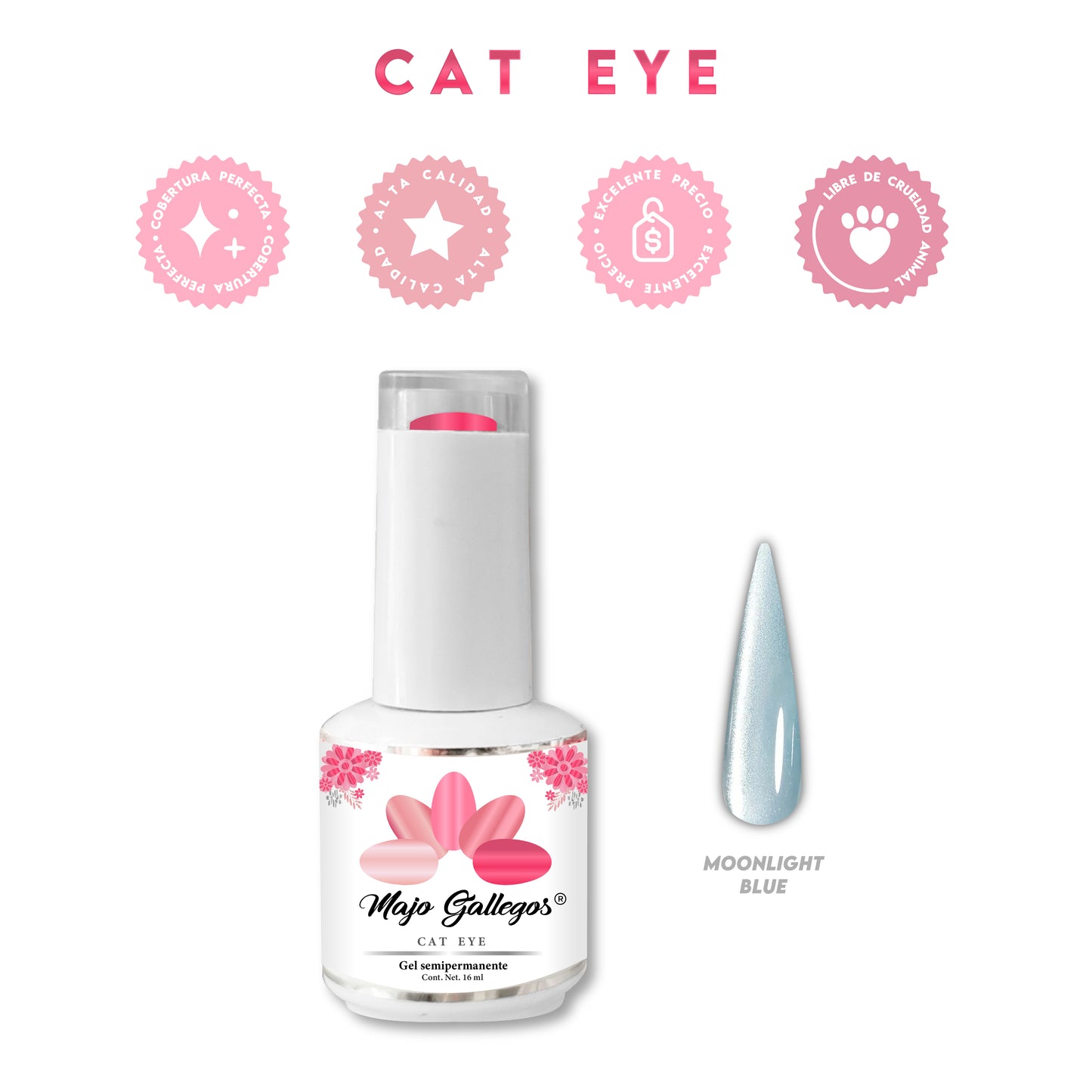 GEL CAT EYE MOONLIGHT BLUE