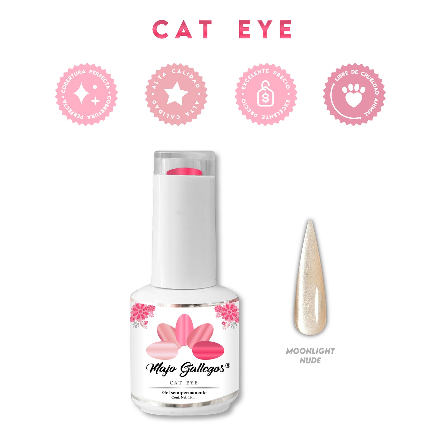 GEL CAT EYE MOONLIGHT NUDE