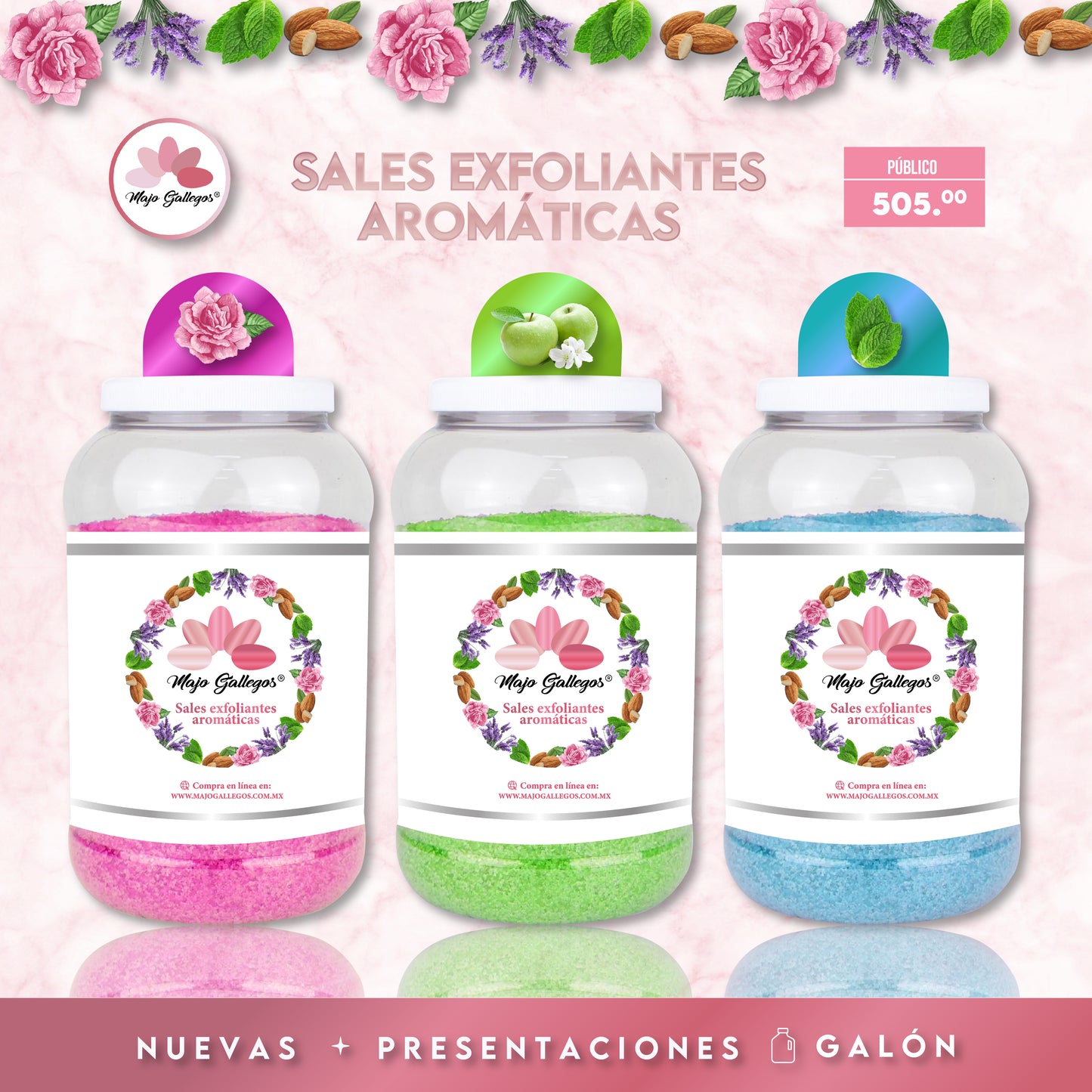 SALES EXFOLIANTES