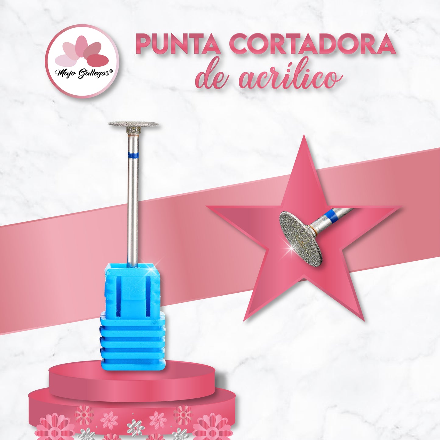 PUNTA CORTADORA DE ACRÍLICO