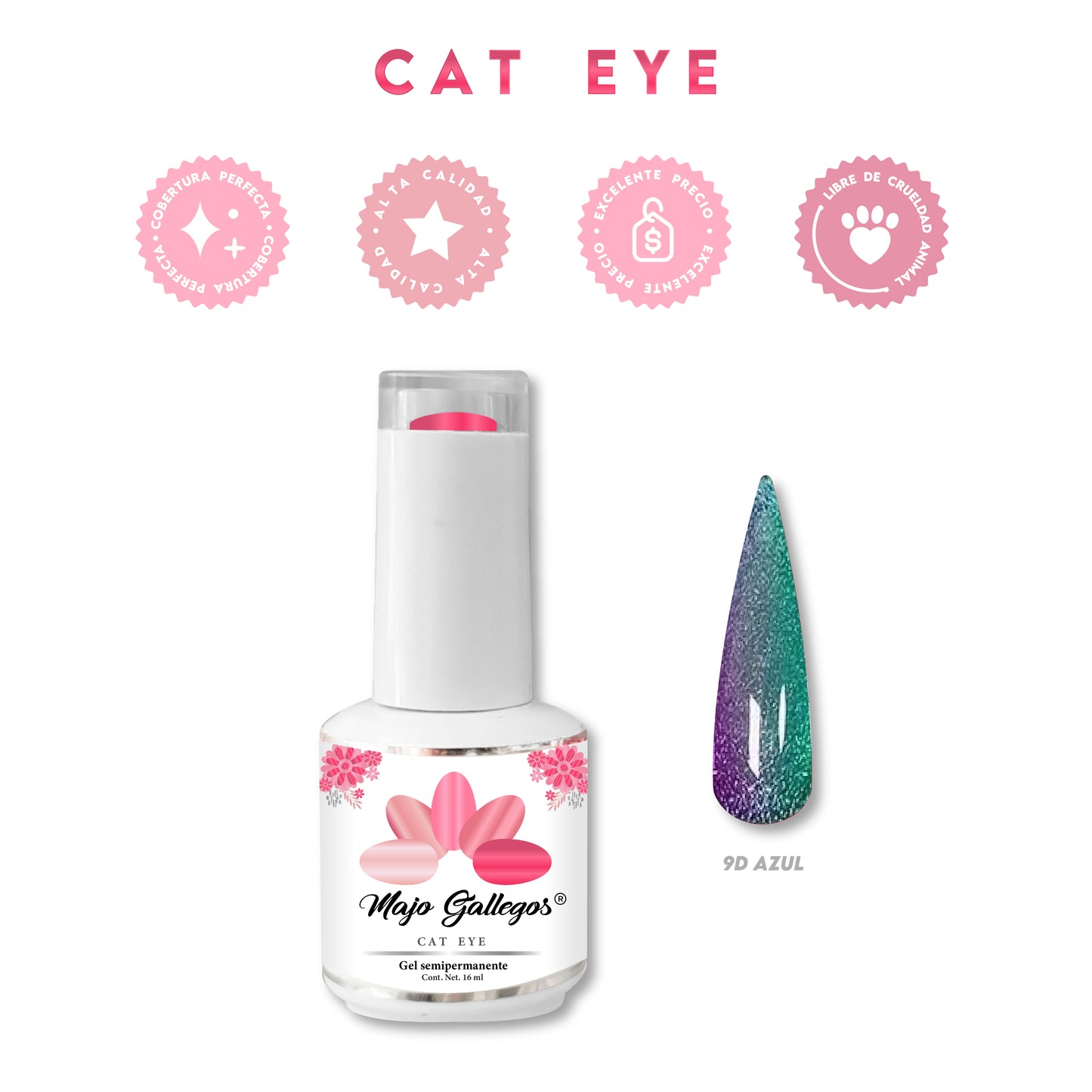 CAT EYE 9D AZUL