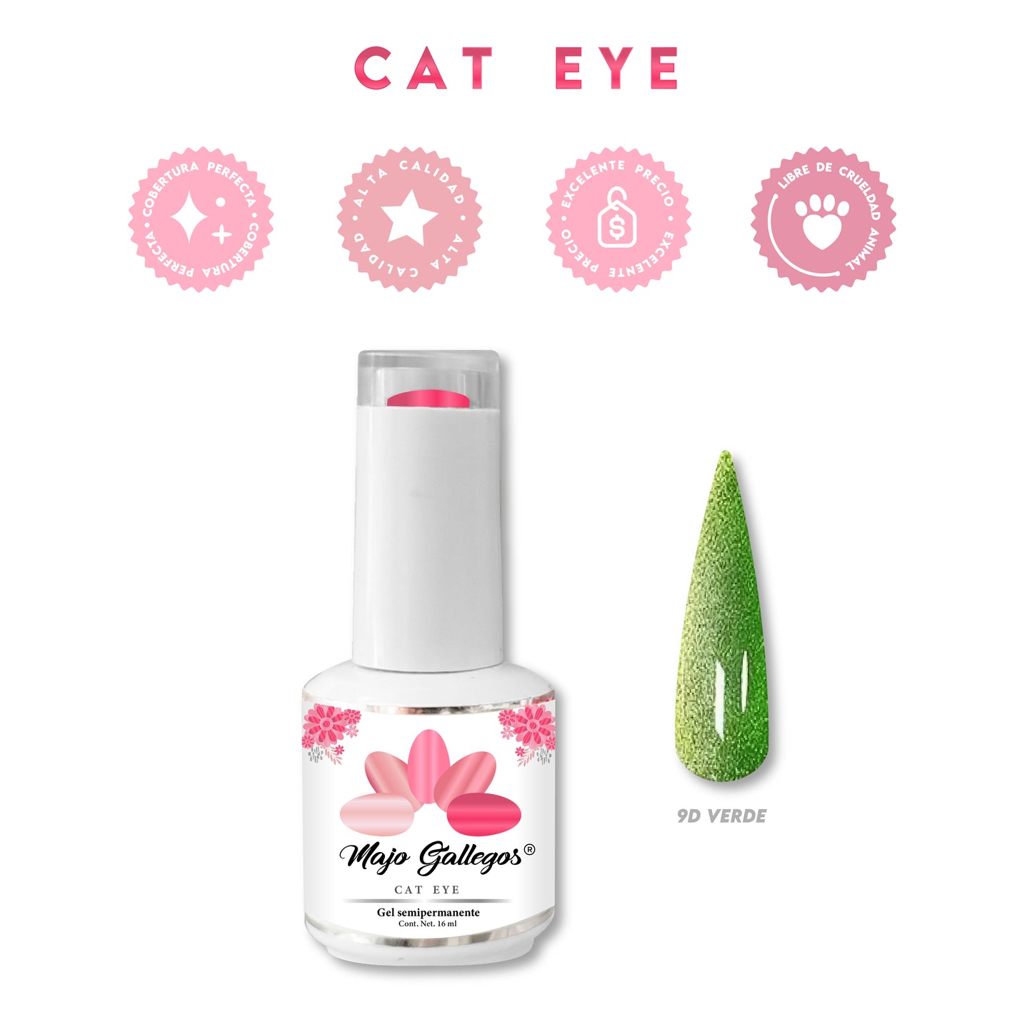 CAT EYE 9D VERDE