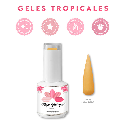 GEL TRÓPICAL BABY AMARILLO