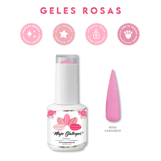 GEL ROSA CARAMELO