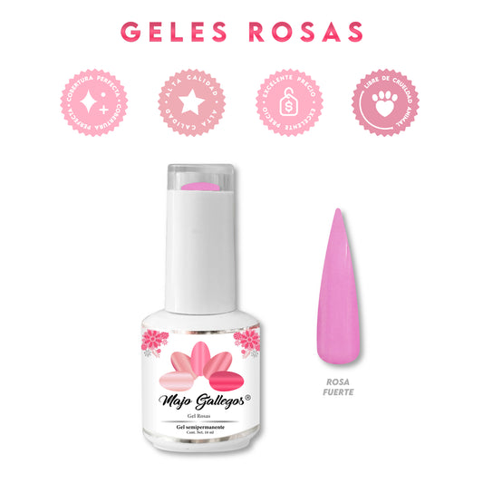 GEL ROSA FUERTE