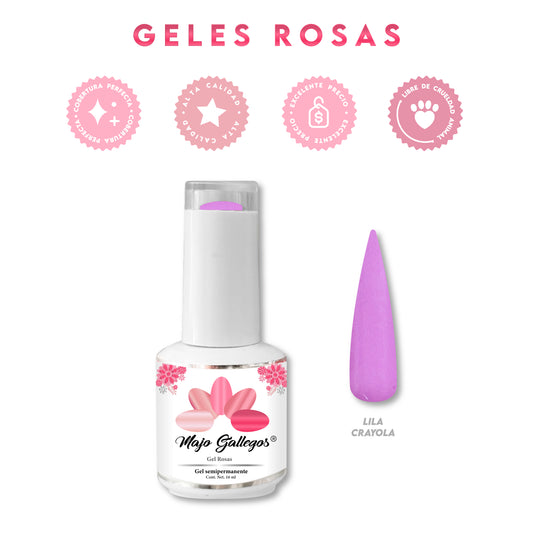 GEL LILA CRAYOLA