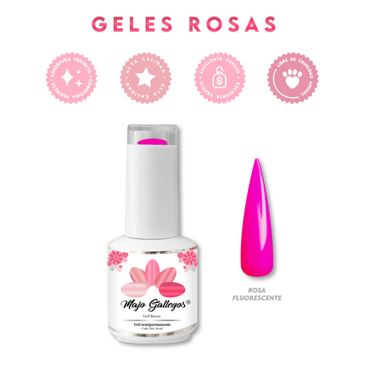 GEL ROSA FLOURESCENTE