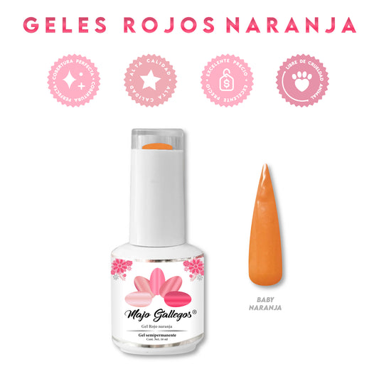 GEL BABY NARANJA