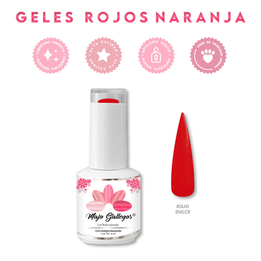 GEL ROJO DULCE