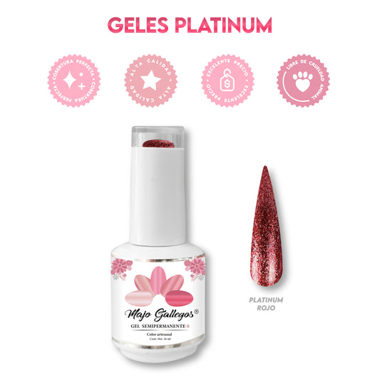 GEL PLATINUM ROJO