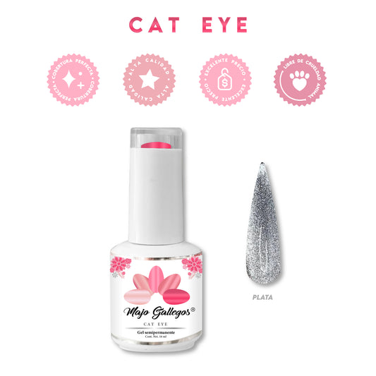CAT EYE PLATA