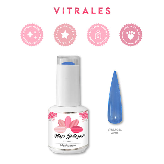 VITRAGEL AZUL