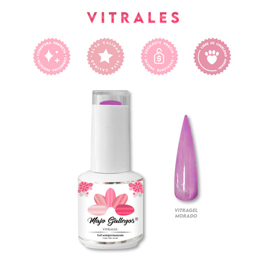 VITRAGEL MORADO