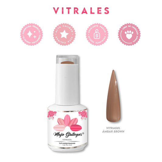 VITRAGEL AMBAR BROWN